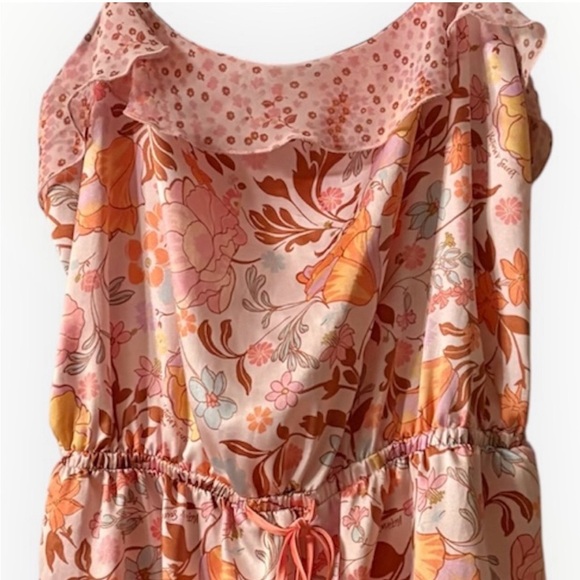 Victoria’s Secret Satin Romper Playsuit Pink Size Large Chic & Flirty Nightwear - Picture 4 of 8